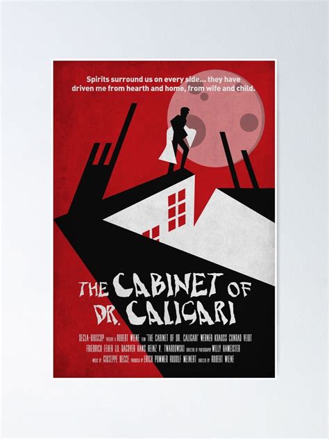 "The Cabinet of Doctor Caligari by Robert Wiene, 1920. Silent horror ...