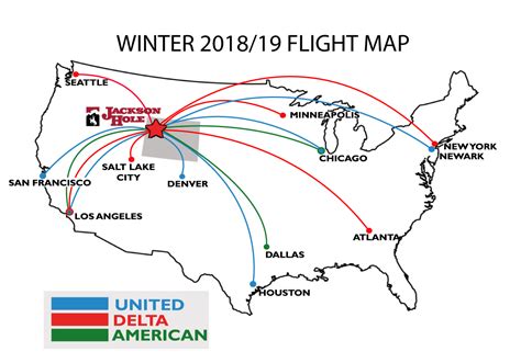 Winter Flights To Jackson Hole Announced | View Winter Flight Schedule ...