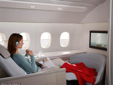 Air France launches £6k first class suites | Daily Mail Online