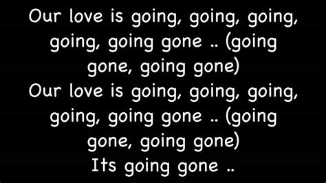 Going, Going, Gone - J.Beale w/ Lyrics - YouTube