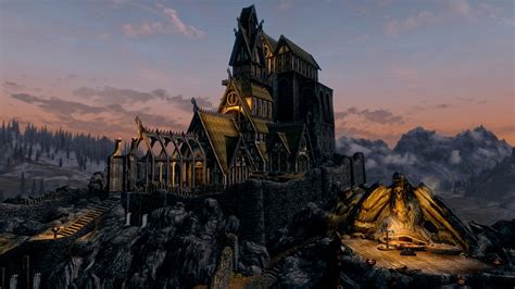 Skyrim Buildings Wallpaper,HD Artist Wallpapers,4k Wallpapers,Images ...