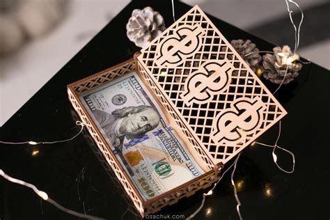 Wooden Money Box Box for Banknotes Handmade Money Box Money - Etsy