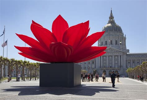 Breathing Flower, A Giant Kinetic Sculpture of a Lotus Flower