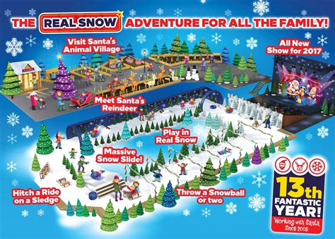 Santa's Winter Wonderland Map - SnowDome