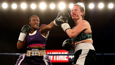 Claressa Shields wins historic headline fight in US | Boxing News | Sky ...