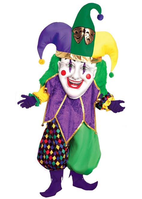 Mardi Gras Giant Jester Costume - Mardi Gras Costumes