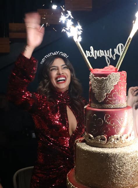 Priyanka Chopra's Red Birthday Dress 2019 | POPSUGAR Fashion UK