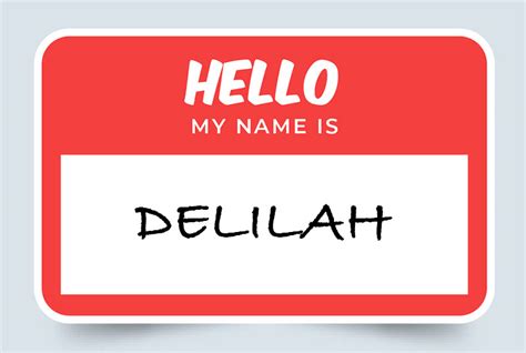 Delilah Name Meaning: Origin and Significance