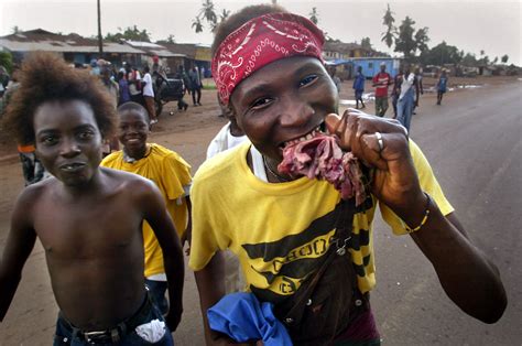 Liberian Civil War Cannibalism