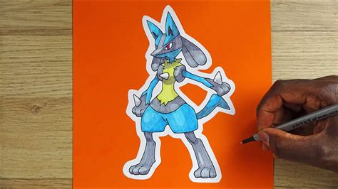 Learn How To Draw Lucario From Pokemon Pokemon Step By Step | The Best ...