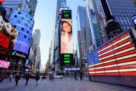 LOOK: Clara Benin lands on Times Square billboard