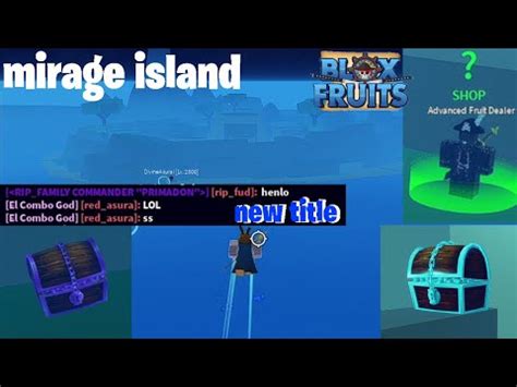 Mirage Island on blox fruits - YouTube