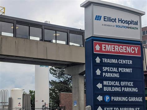 Elliot Hospital emergency department evacuated after flooding due to sprinkler malfunction ...