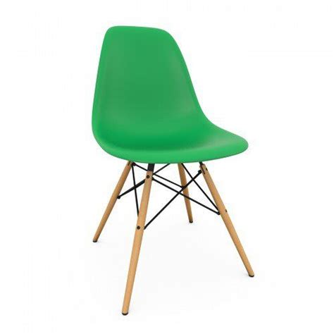 Eames DSW Chair New Height Classic Green Light Maple Legs Contemporary Dining Room Chair, Luxury ...