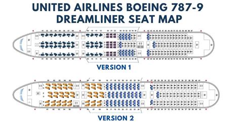 Boeing 787-9 Dreamliner Seat Map With Airline Configurations