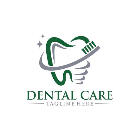 Creative dental clinic logo vector. Abstract dental symbol icon with modern design style ...