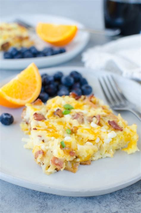 Amish Breakfast Casserole - Hashbrown Breakfast Casserole