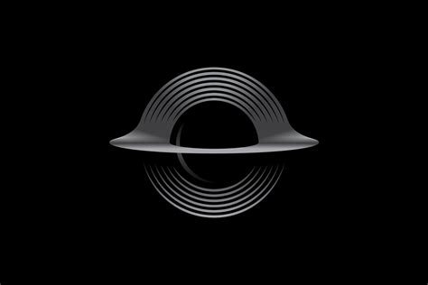 Black Hole Logo Design Space Cosmos | Branding & Logo Templates ~ Creative Market