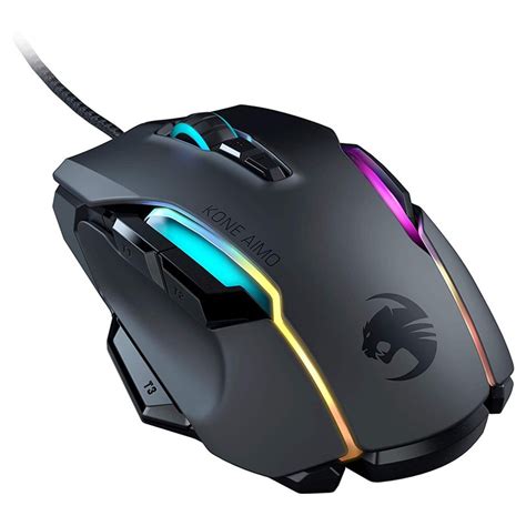 Roccat Kone AIMO Remastered RGB Optical Gaming Mouse - Black - ROC-11-820-BK | Mwave