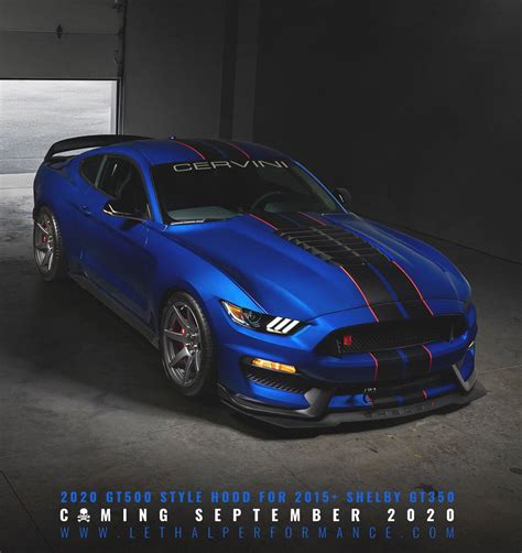 GT350 New Cervinis hood unveiled! @LethalPerformance! | 2015+ S550 Mustang Forum (GT, EcoBoost ...