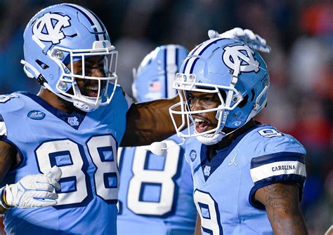 Tez Walker's Hat Trick Leads UNC Football Past No. 25 Miami ...