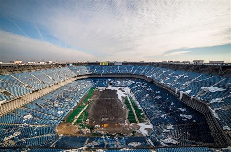 Pontiac Silverdome, Former Home to Detroit Lions, in Decay Photos - ABC News