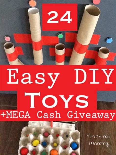 Easy DIY Toys - Teach Me Mommy