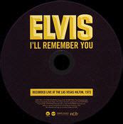 I'll Remember You - Elvis Presley CD Info FTD Label