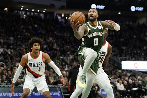 NBA: Bucks win in Damian Lillard's first game vs Trail Blazers | Inquirer Sports