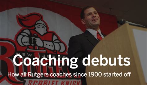 Rutgers football history: How head coaches have fared in their debut