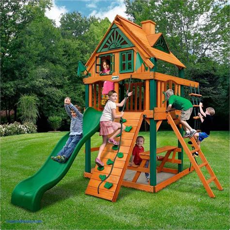 DIY Swing Sets And Slides For Amazing Playgrounds