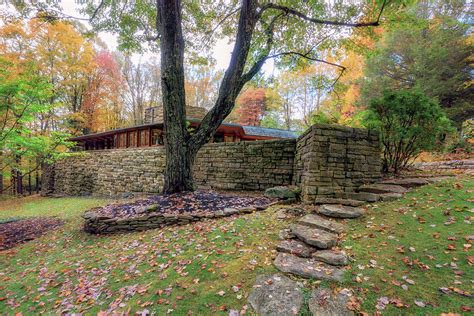 Kentuck Knob Side View Photograph by Susan Rissi Tregoning - Fine Art America