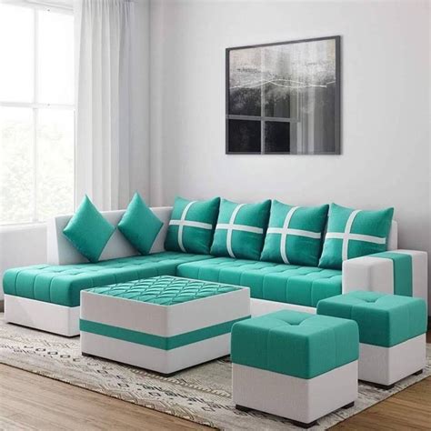 Sofa Sets With Modern Table Design ideas Living Room Sofa Set, Sofa Bed Design, Green Sofa, Home ...