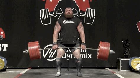 Eddie Hall Becomes First Strongman to Deadlift 500kg - FloElite