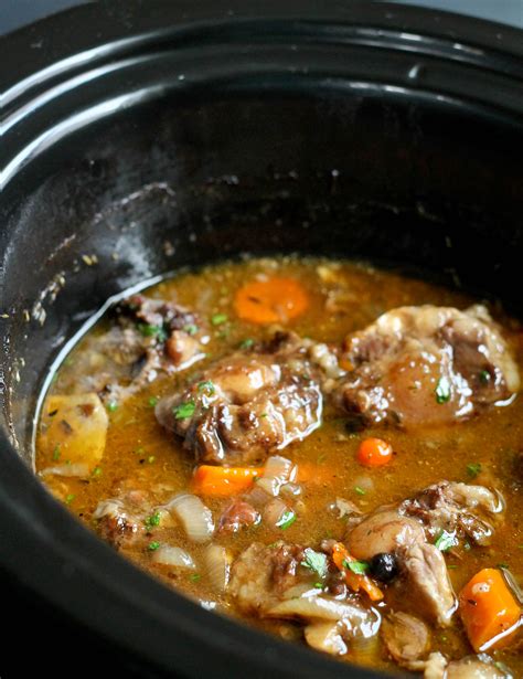 Slow Cooker Oxtail Stew (1) - Jehan Can Cook