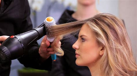 Blow Drying Hair