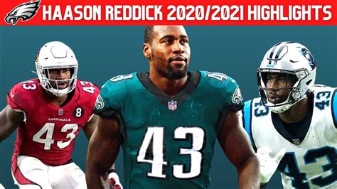 Haasan Reddick Highlights (Cardinals & Panthers) | Eagles New Pass Rusher - YouTube