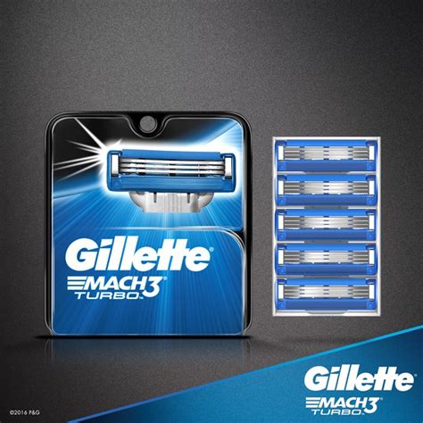 Gillette MACH3 Turbo Cartridges - 1Source