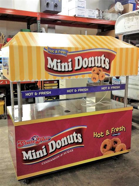 State Fair Mini Donuts Cart - Chameleon Concessions