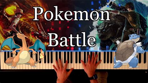 Pokemon Red & Blue- Battle Theme | Sheet Music Boss Piano Cover + Sheet ...