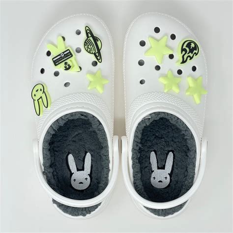 Bad Bunny Crocs - Etsy