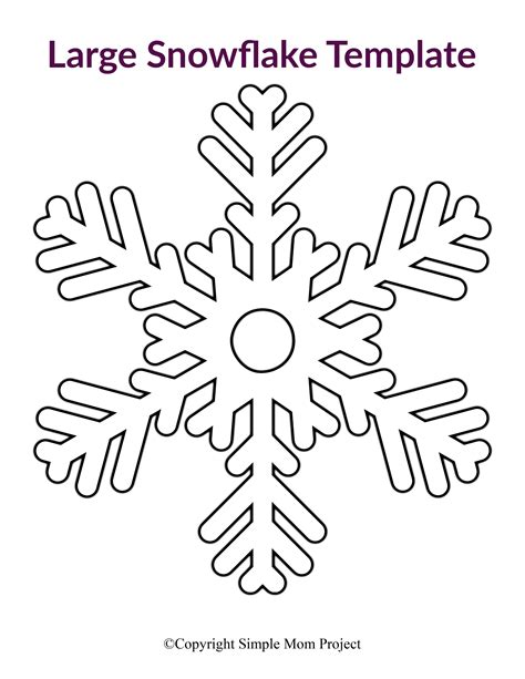 Free Printable Snowflake Patterns Web We’ve Created 9 Free Printable ...