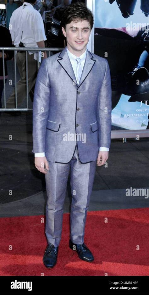 Daniel Radcliffe attends the premiere of "Harry Potter and the Half ...