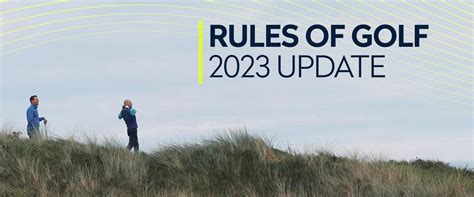 2023 Rules of Golf Changes what you need to know