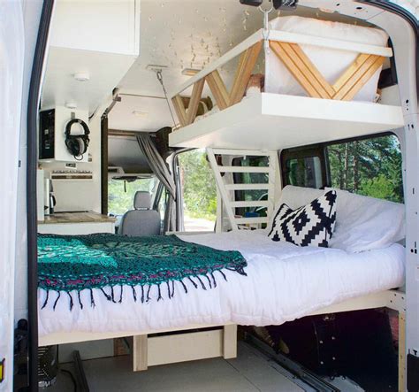 Camper Van Bed Ideas - CAMPING GJK