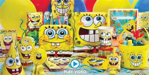 SpongeBob Party Supplies - SpongeBob Birthday Ideas - Party City