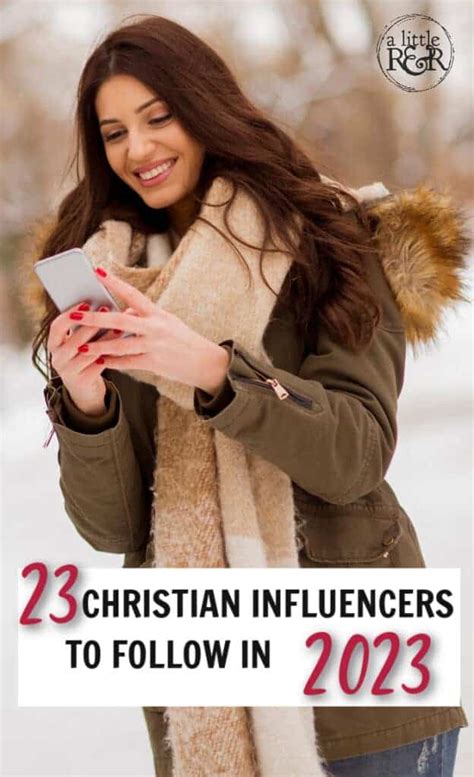 23 Christian Influencers to Follow in 2023 - A Little R & R