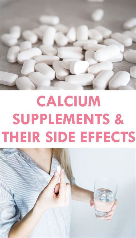 Calcium Supplements & their Side Effects | Calcium supplements, Calcium benefits, Magnesium benefits