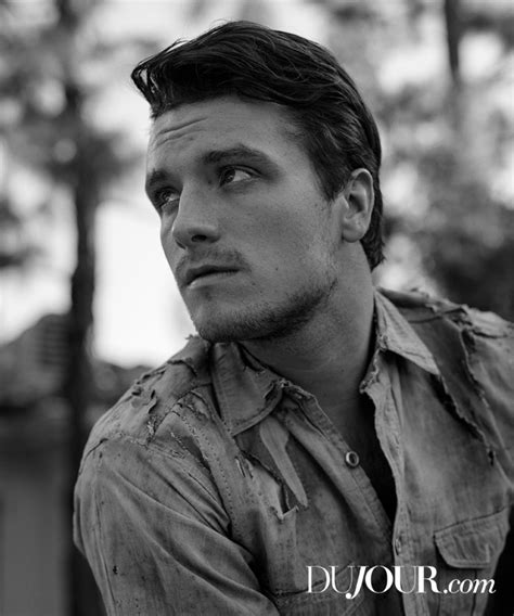 Josh Hutcherson Stars in DuJour Shoot, Talks Final 'The Hunger Games ...