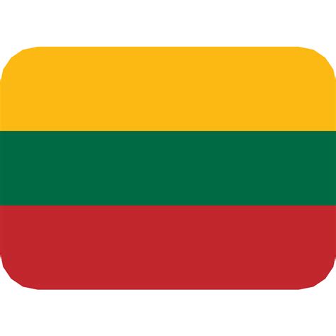 Flag For Flag Lithuania Vector SVG Icon - SVG Repo